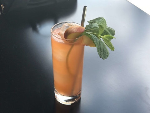 Impeachment cocktail by Nancy Kwon at Emmerson Restaurant - Summer to fall transitional drink recipes